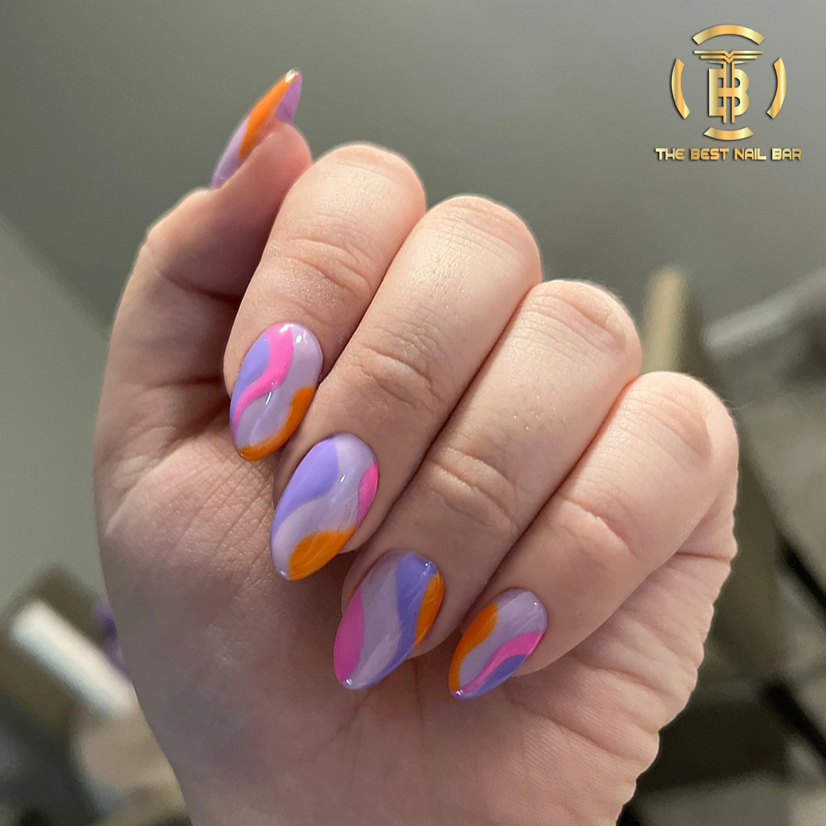 The Best Nail Bar logo